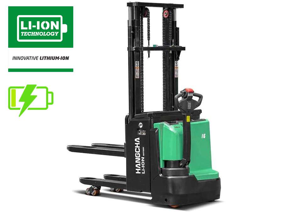 Wózek elektryczny paletowy z masztem i unoszeniem wstępnym HANGCHA – 1200kg 1400kg 1600 kg – seria X