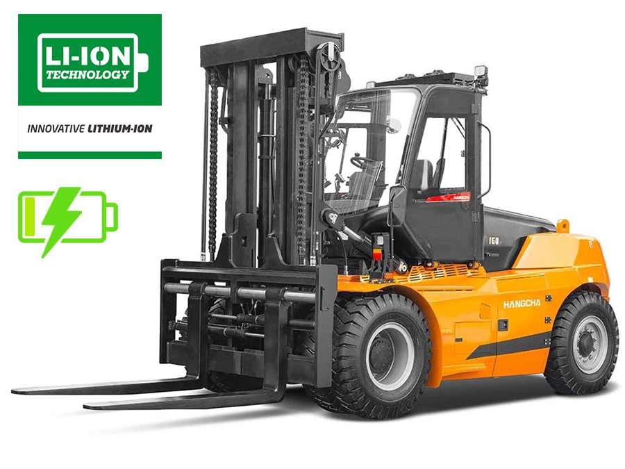 Wózek widłowy elektryczny HANGCHA – 12000kg 14000kg 16000kg 18000kg – Seria XH – 541V lub 608V