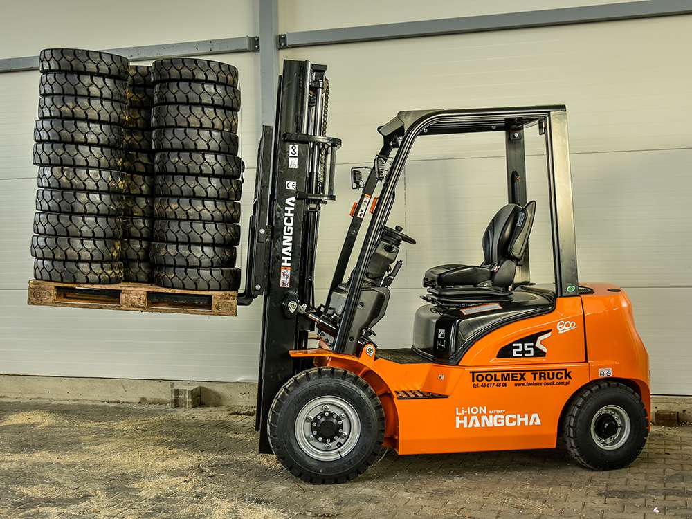 Wózek widłowy elektryczny HANGCHA - 1500kg 1800kg 2000kg 2500kg 3000kg 3500kg 3800kg - Seria XE - 80V - obrazek 11