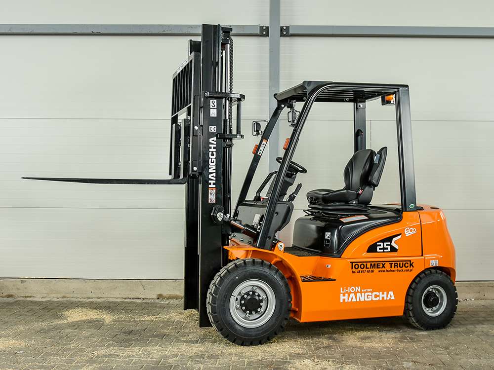 Wózek widłowy elektryczny HANGCHA - 1500kg 1800kg 2000kg 2500kg 3000kg 3500kg 3800kg - Seria XE - 80V - obrazek 12