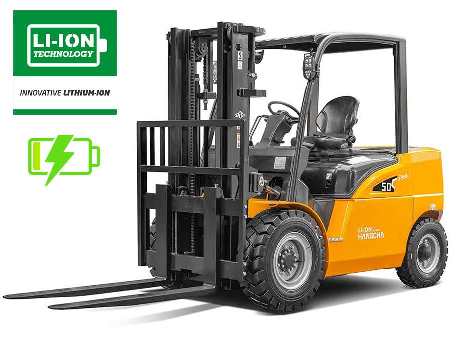 Wózek widłowy elektryczny HANGCHA – 4000kg 4500kg 5000kg – Seria XH – 309V