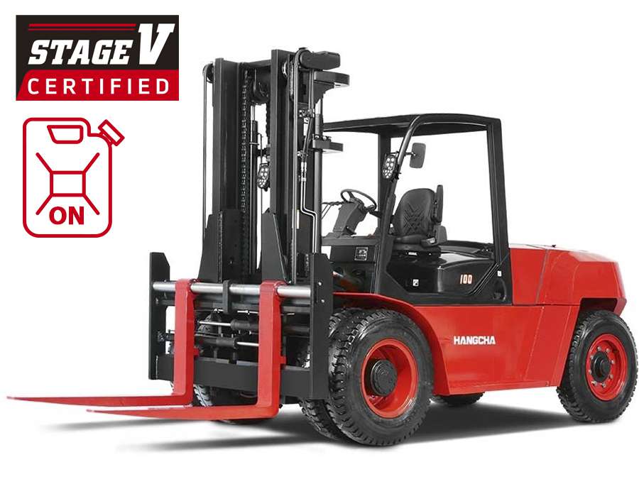 Wózek widłowy spalinowy diesel HANGCHA - 8000kg 10000kg 12000kg - Seria XF