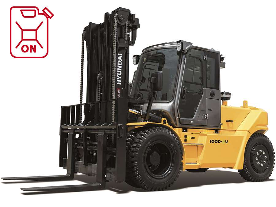 Wózek widłowy spalinowy diesel HYUNDAI - 10000kg - Seria 9V Wózek widłowy spalinowy diesel HYUNDAI - 10000kg - Seria 9V