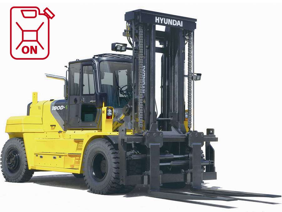 Wózek widłowy spalinowy diesel HYUNDAI - 18000kg - Seria 9V Wózek widłowy spalinowy diesel HYUNDAI - 18000kg - Seria 9V