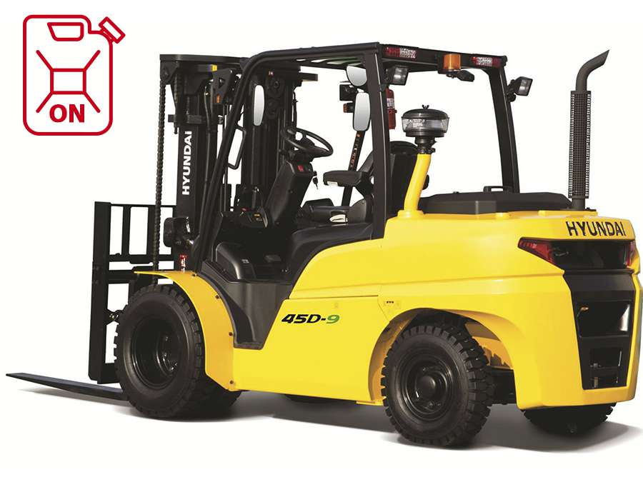 Wózek widłowy spalinowy diesel HYUNDAI - 3500kg 4000kg 4500kg 5000kg - Seria 9V Wózek widłowy spalinowy diesel HYUNDAI - 3500kg 4000kg 4500kg 5000kg - Seria 9V