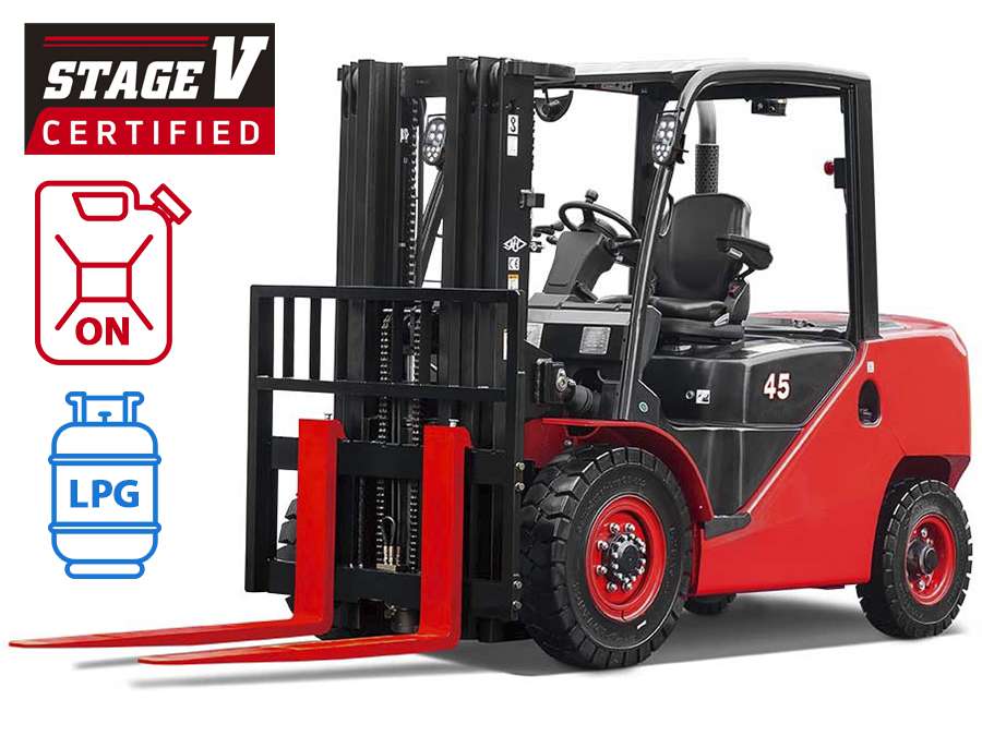 Wózek widłowy spalinowy diesel LPG HANGCHA – 4000kg 4500kg 5000kg 5500kg – Seria XF