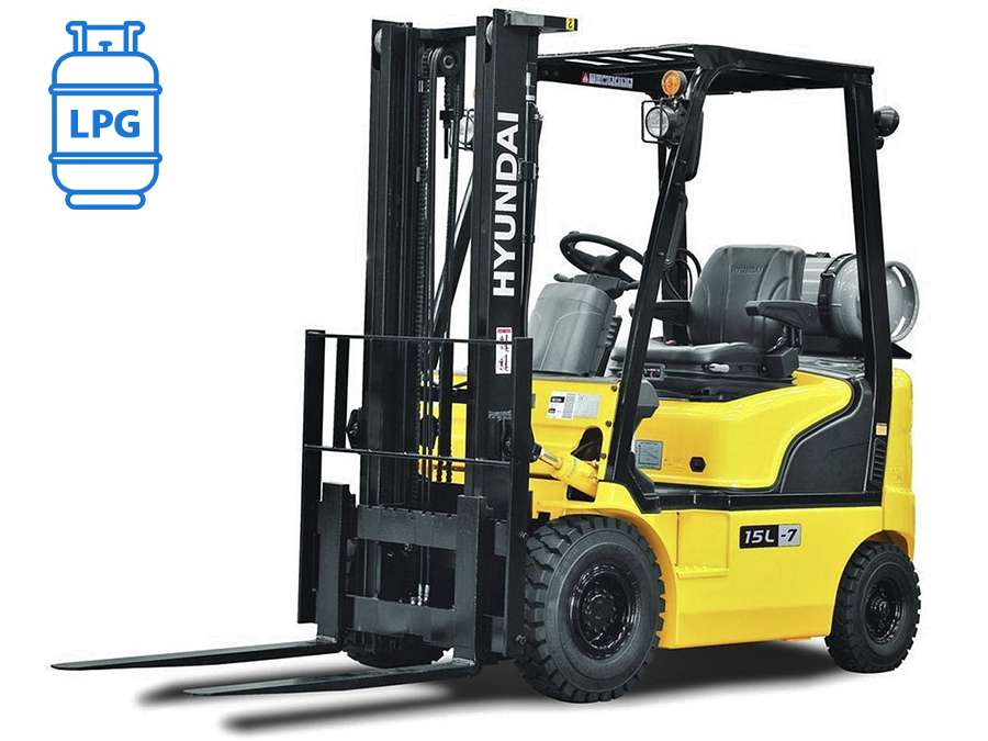 Wózek widłowy spalinowy LPG HYUNDAI - 1500kg 1750kg 2000kg - Seria 7M