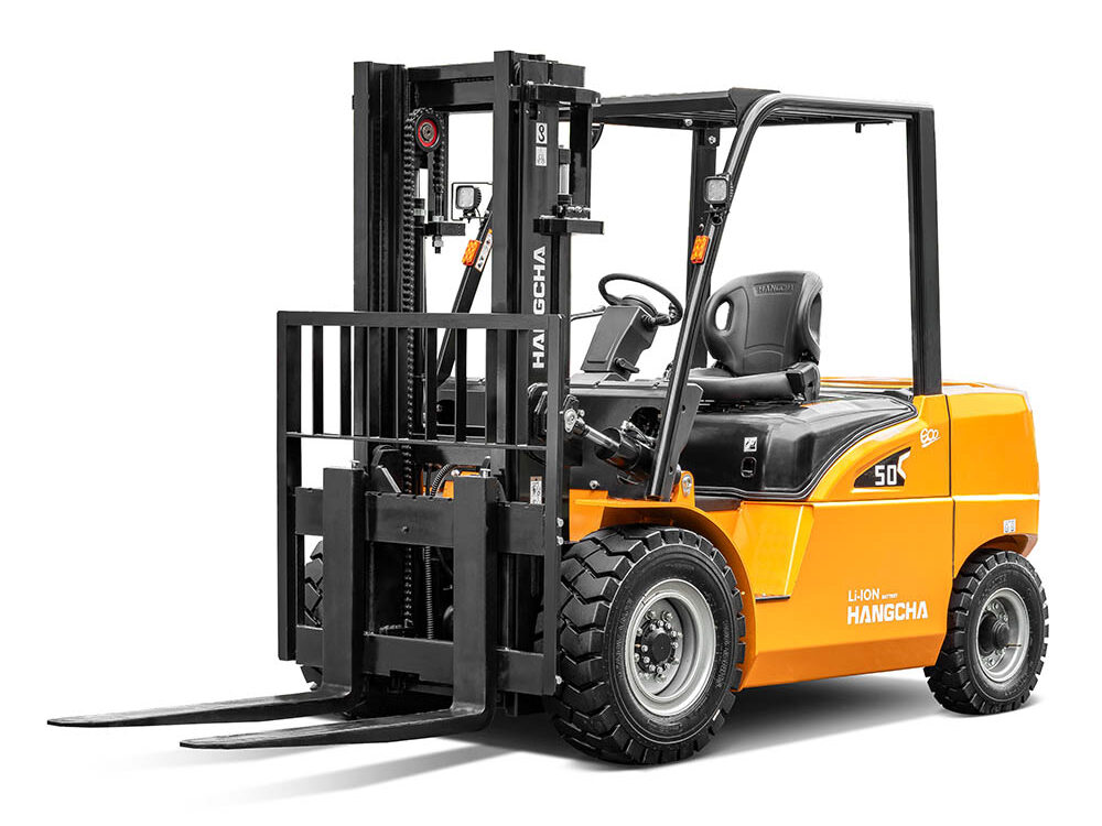 Wózek widłowy elektryczny Hangcha serii XE o udźwigu 4000-5000kg nowy produkt