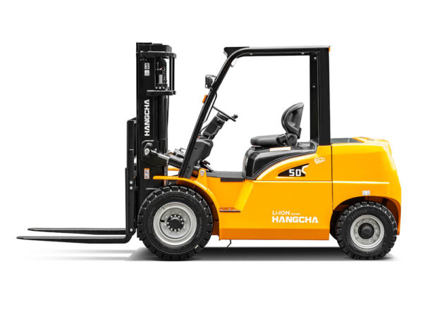 Wózek widłowy elektryczny Hangcha XE 4000kg 5000kg widok z boku