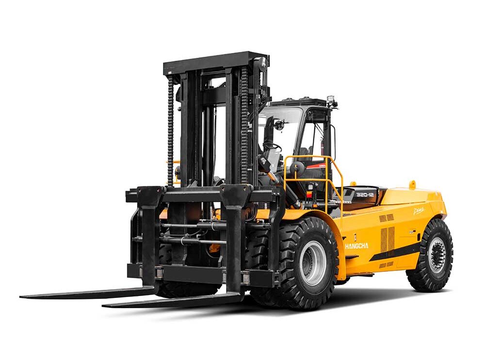 Wózek widłowy elektryczny Hangcha XH 28000 35000kg maszt pozycjoner