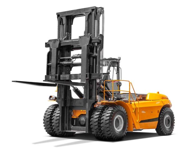 Wózek widłowy elektryczny Hangcha XH 38000 48000kg maszt podniesiony
