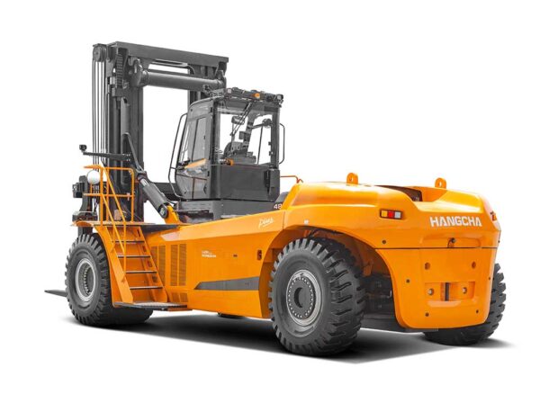 Wózek widłowy elektryczny Hangcha XH 38000 48000kg schody operatora