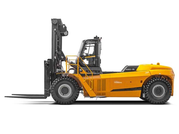 Wózek widłowy elektryczny Hangcha XH 38000 48000kg widok z boku