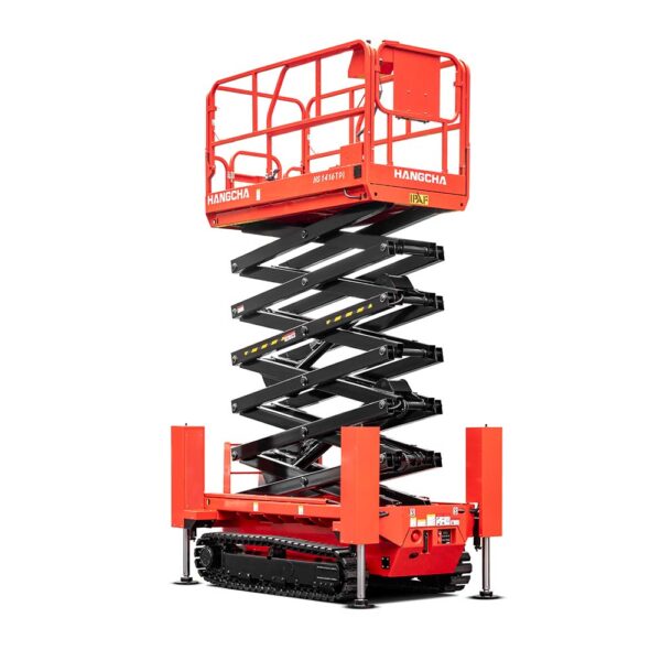 Podnośnik nożycowy gąsienicowy Hangcha 6500 – 13800 mm - Seria HS - obrazek 4