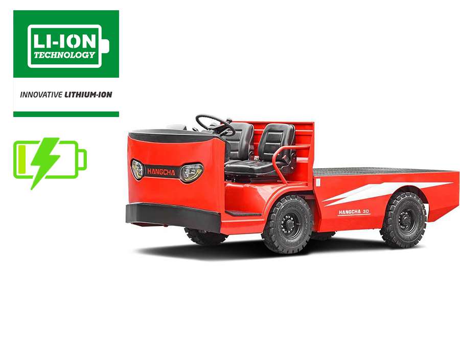 Wózek elektryczny holowniczy platformowy Hangcha – 1000kg 1500kg 2000kg 3000kg 4000kg 5000 kg – Seria X