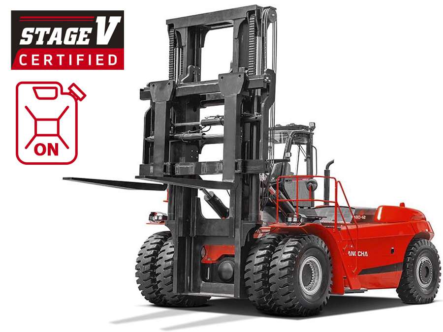 Wózek widłowy spalinowy diesel HANGCHA – 38000kg 48000kg – Seria X