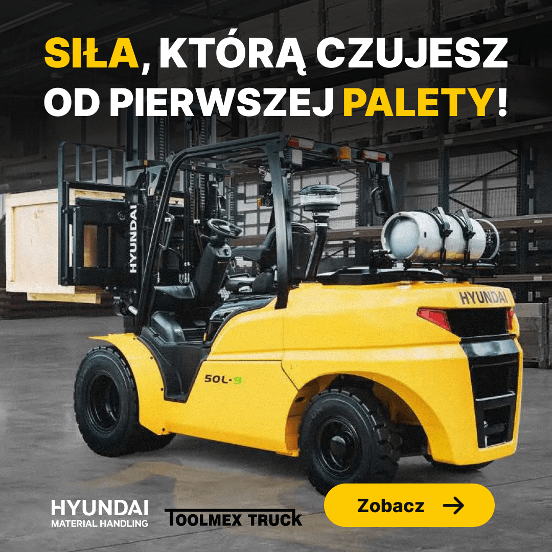 Wózek widłowy Hyundai LPG. Klasyka, która podnosi standardy