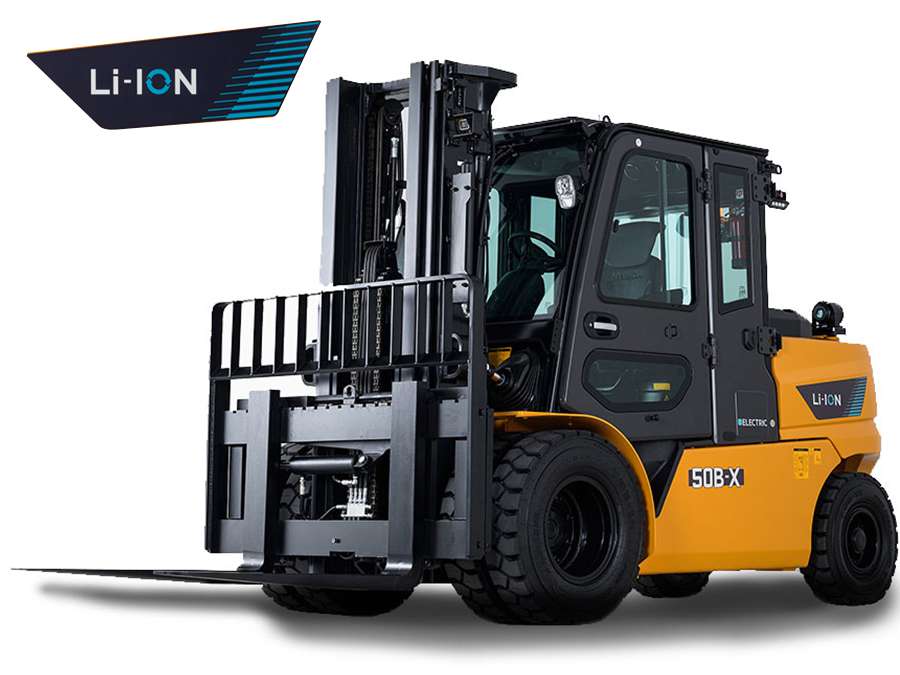 Wózek widlowy elektryczny HYUNDAI - 4000kg 4500kg 5000kg 5500kg - Seria B-X Wózek widlowy elektryczny HYUNDAI - 4000kg 4500kg 5000kg 5500kg - Seria B-X