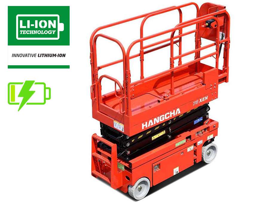 Platofrma robocza elektryczna samojezdna HANGCHA HANGCHA – 6,5m 8m 10m 12m 13,8m 15,7m