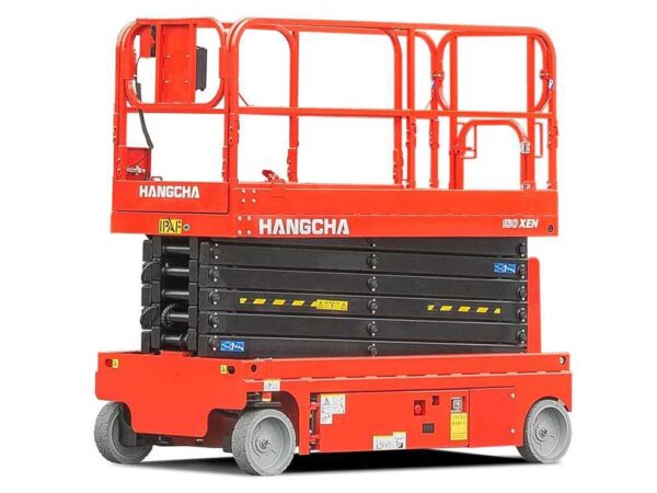 HANGCHA - 13700mm - samojezdny elektryczny podnośnik nożycowy - obrazek 3