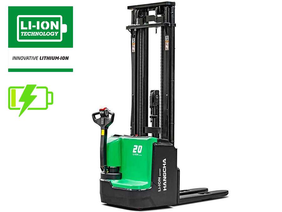 Wózek elektryczny  paletowy z masztem HANGCHA - 1200kg 1400kg 1600kg 2000 kg - seria X