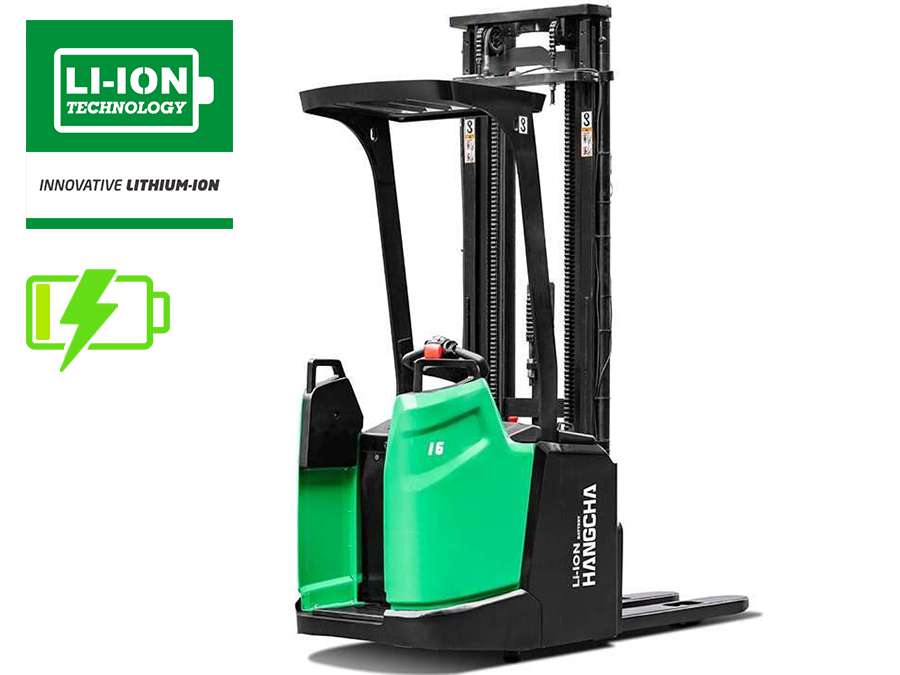 Wózek elektryczny paletowy z masztem rydwan HANGCHA - 1400kg 1600 kg - seria X