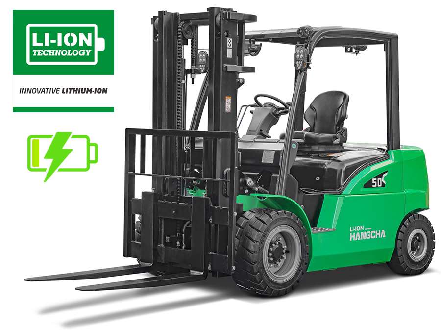Wózek widłowy elektryczny HANGCHA – 4000kg 4500kg 5000kg – Seria XC – 80V