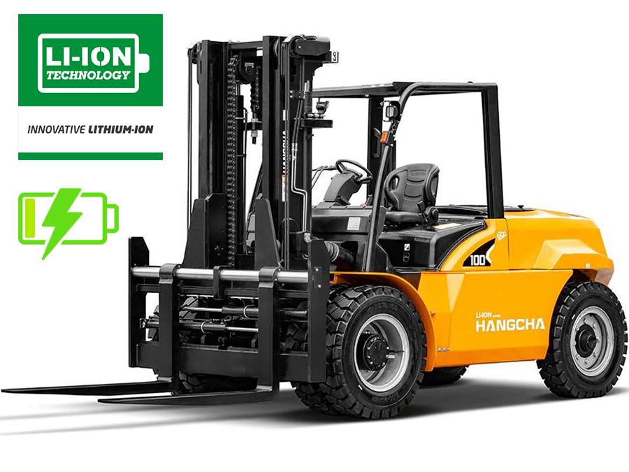 Wózek widłowy elektryczny HANGCHA – 6000kg 7000kg 8000kg 9000kg 10000kg – Seria XE – 96V