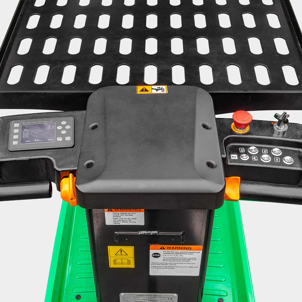 Wózek elektryczny podnośnikowy do kompletacji HANGCHA 215kg - Seria A - obrazek 10