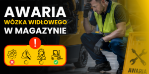 awaria wózka widłowego