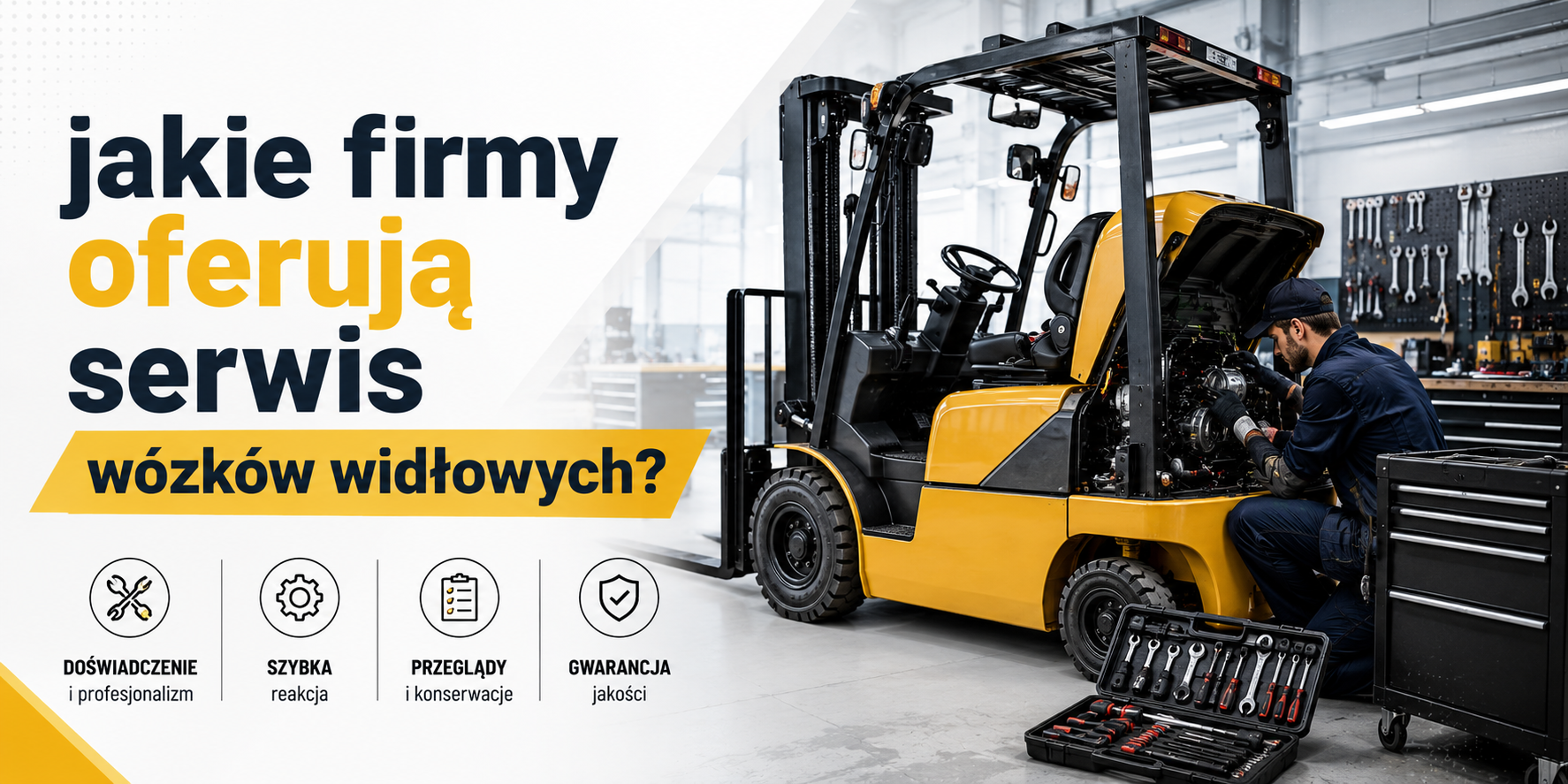 Serwis wózków widłowych