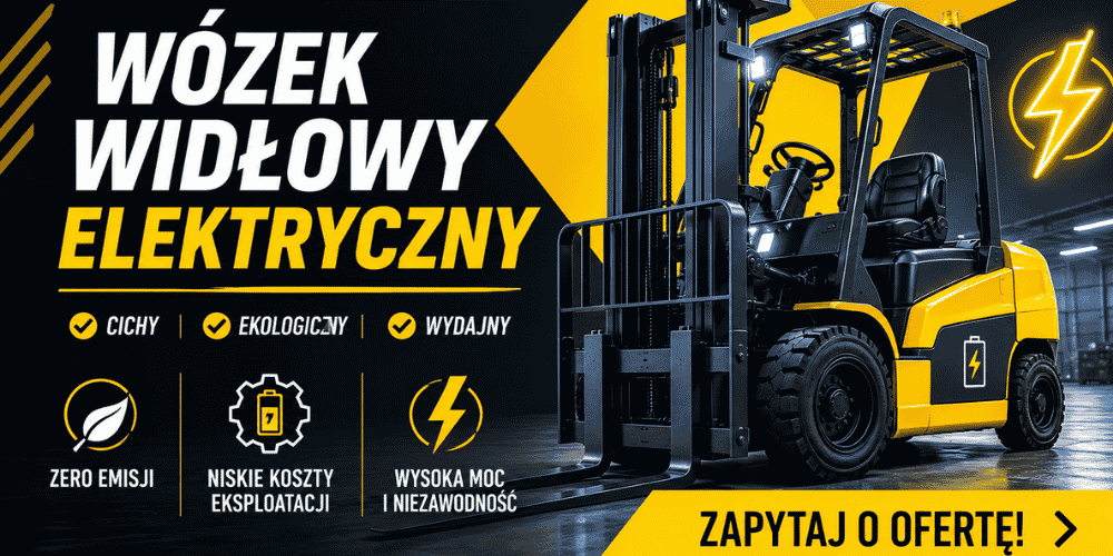 Wózek widłowy elektryczny