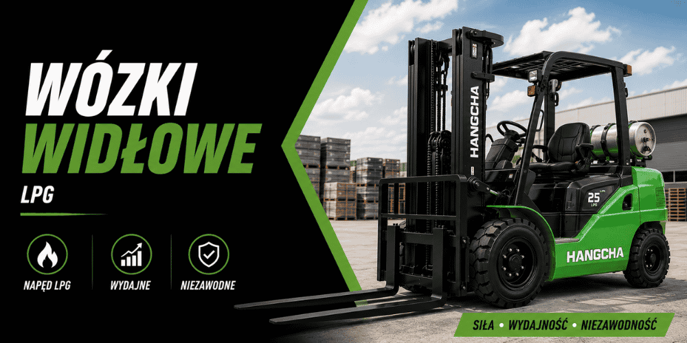 Wózki widłowe gazowe LPG