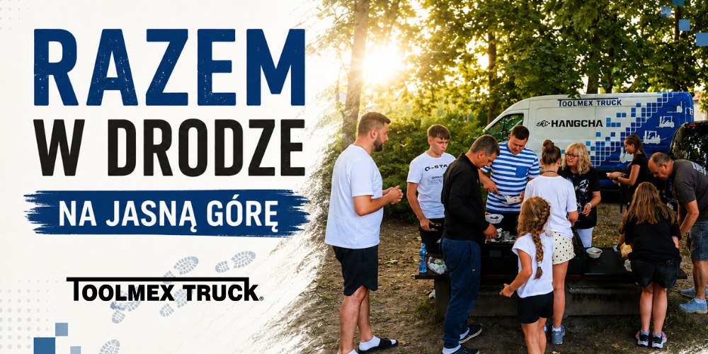 Toolmex truck wspiera pielgrzymkę